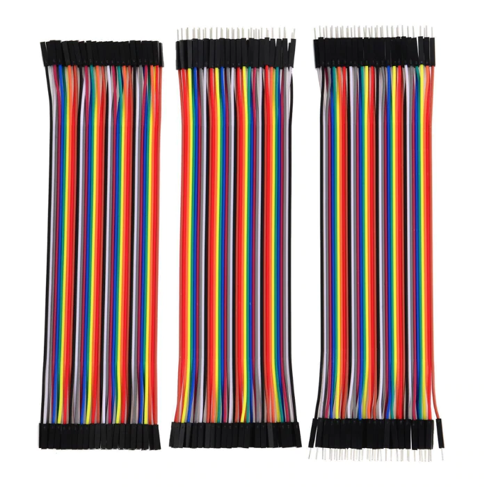 Jumper Wires 20cms M2M, M2F, F2F (40pcs each)