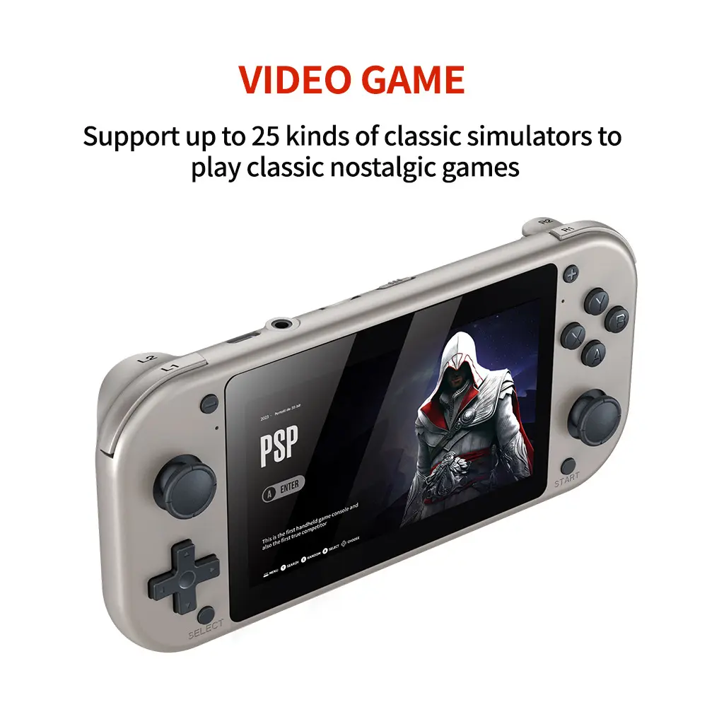 M17 4.3" Retro Handheld Gaming Console 64GB - Image 4